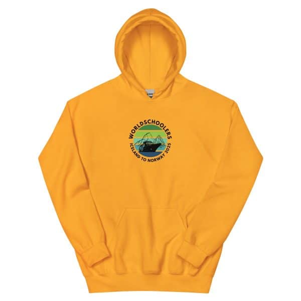 Unisex Hoodie | Black Font |  Iceland