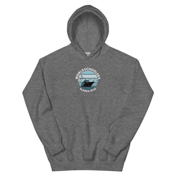 Unisex Hoodie | White Font | Alaska