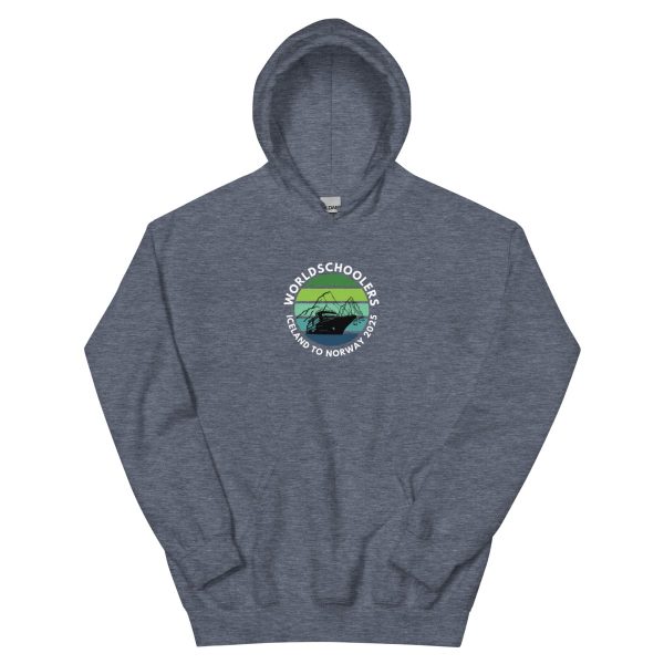 Unisex Hoodie | White Font | Iceland
