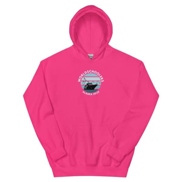 Unisex Hoodie | White Font | Alaska