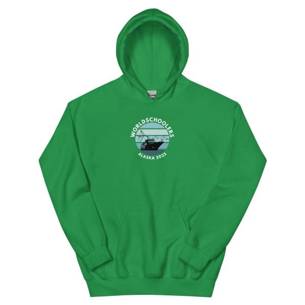 Unisex Hoodie | White Font | Alaska