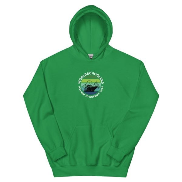 Unisex Hoodie | White Font | Iceland
