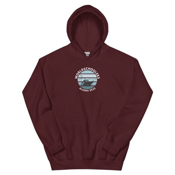 Unisex Hoodie | White Font | Alaska