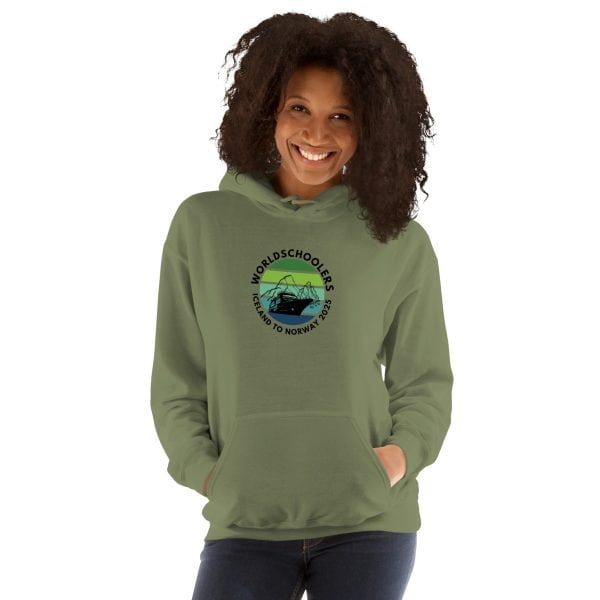 Unisex Hoodie | Black Font |  Iceland