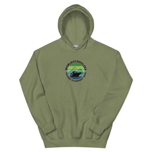 Unisex Hoodie | Black Font |  Iceland