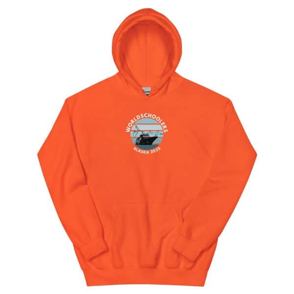 Unisex Hoodie | White Font | Alaska
