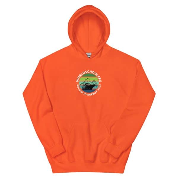 Unisex Hoodie | White Font | Iceland