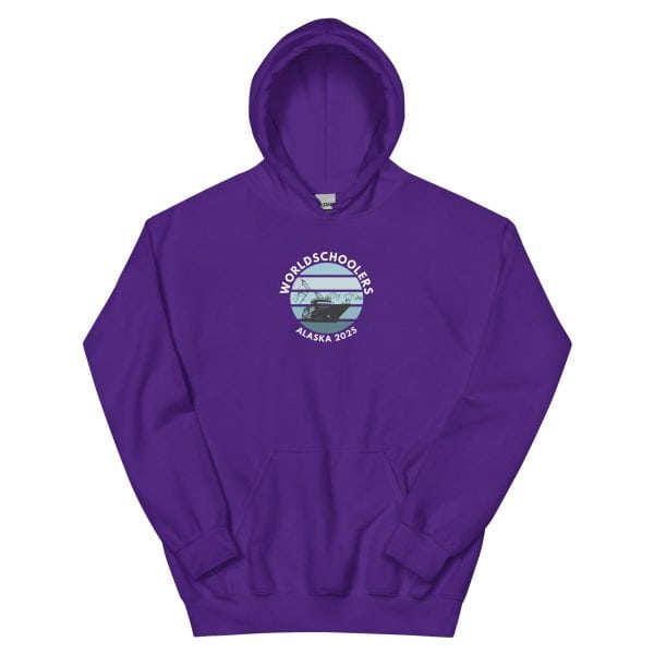 Unisex Hoodie | White Font | Alaska