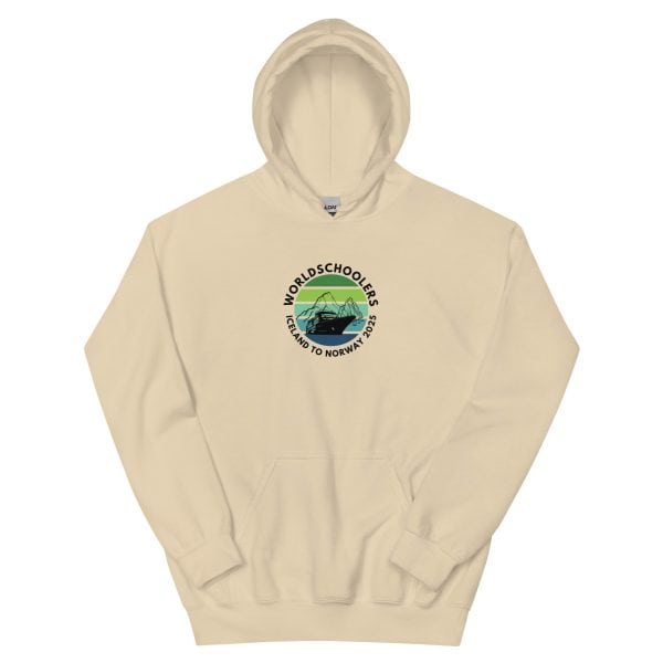 Unisex Hoodie | Black Font |  Iceland