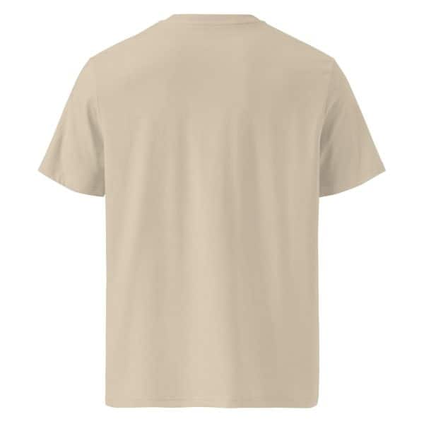 Unisex organic ribbed neck t-shirt | Black Font | Alaska