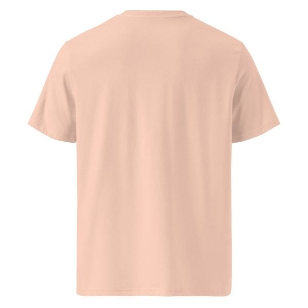 Unisex organic ribbed neck t-shirt | Black Font | Alaska