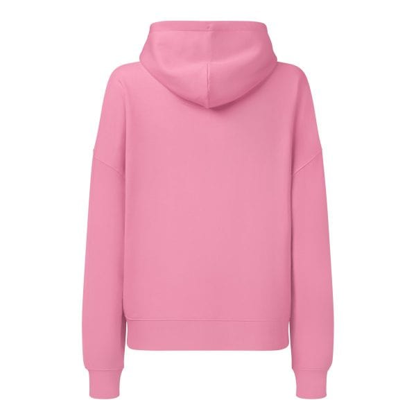 Women’s organic mid-weight hoodie | Black Font | Iceland