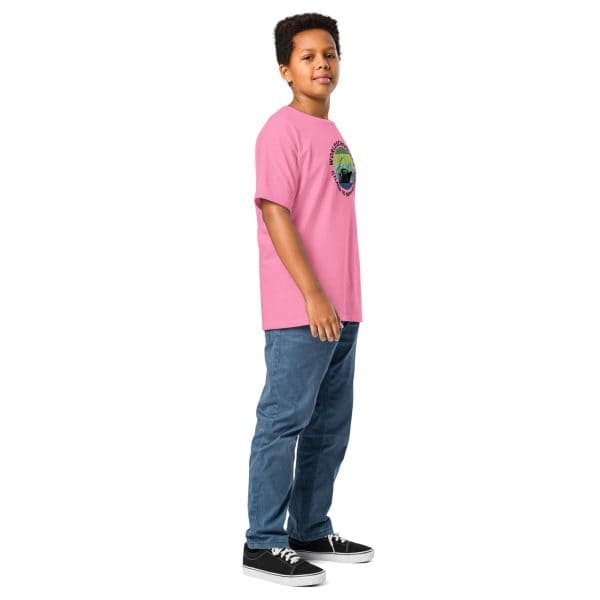 Youth classic tee | Black Font | Iceland