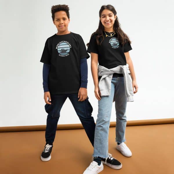 Youth classic tee | White Font | Alaska
