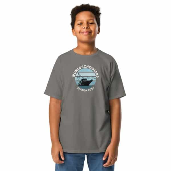 Youth classic tee | White Font | Alaska