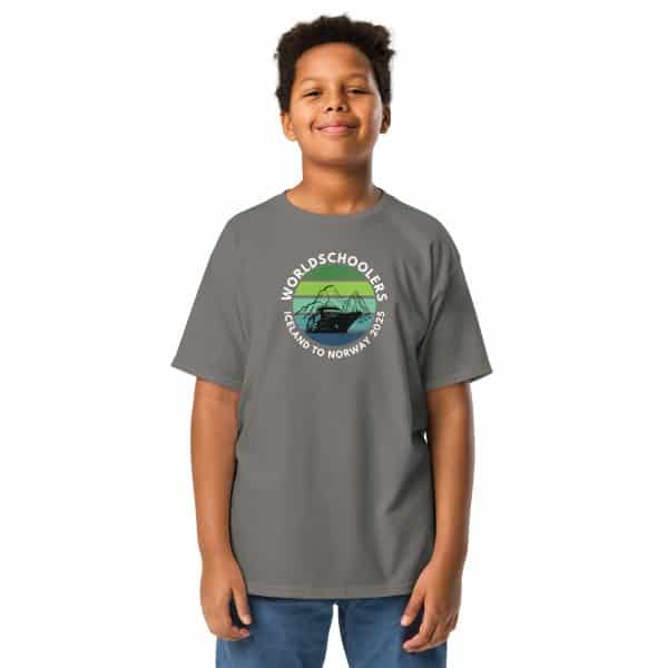 Youth classic tee | White Font | Iceland