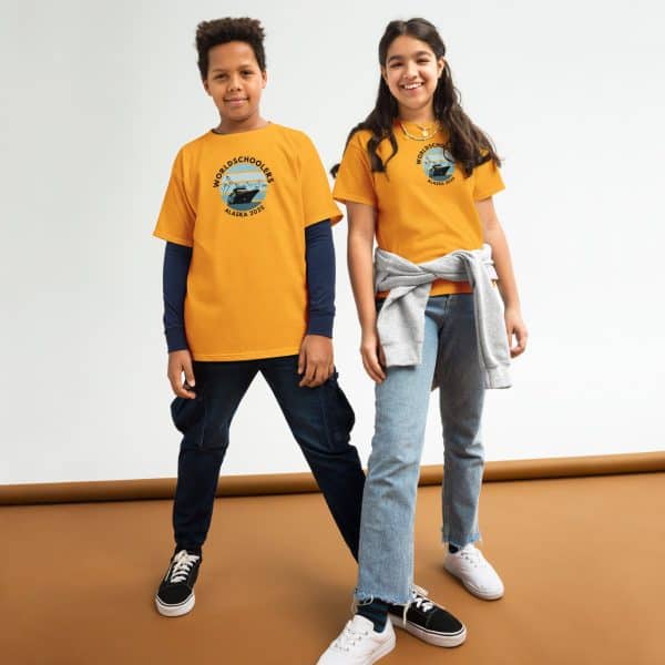 Youth classic tee | Block Font | Alaska