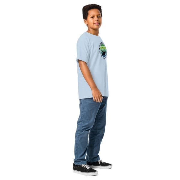 Youth classic tee | Black Font | Iceland