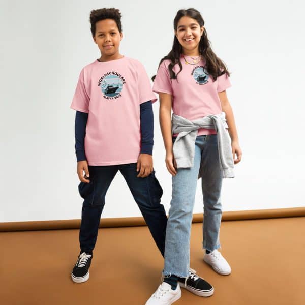 Youth classic tee | Block Font | Alaska