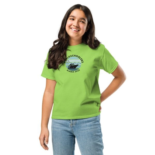 Youth classic tee | Block Font | Alaska