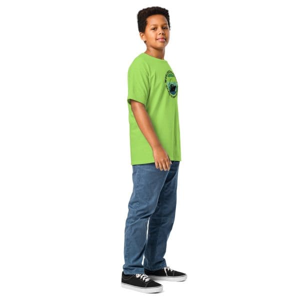 Youth classic tee | Black Font | Iceland