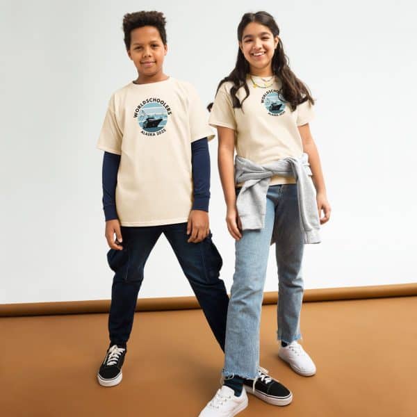 Youth classic tee | Block Font | Alaska