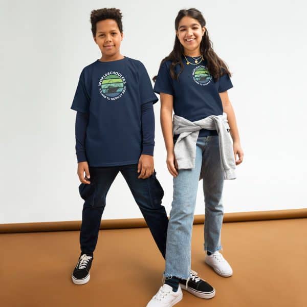 Youth classic tee | White Font | Iceland