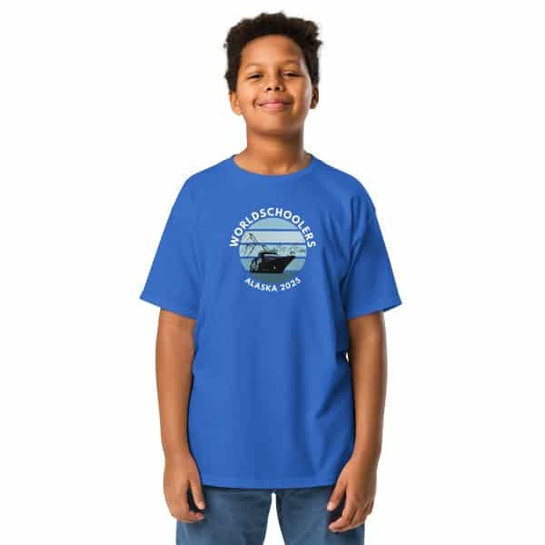 Youth classic tee | White Font | Alaska