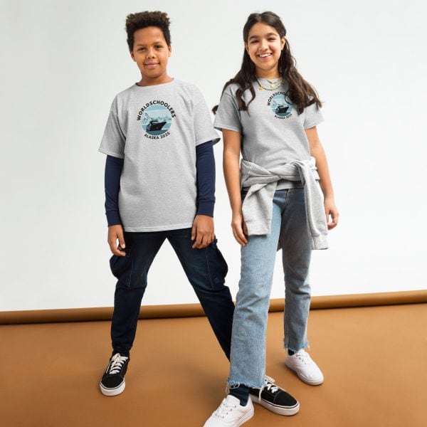 Youth classic tee | Block Font | Alaska