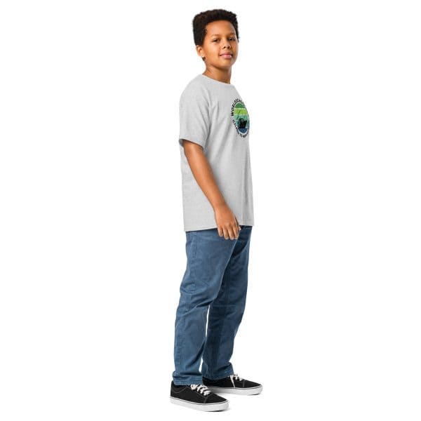 Youth classic tee | Black Font | Iceland