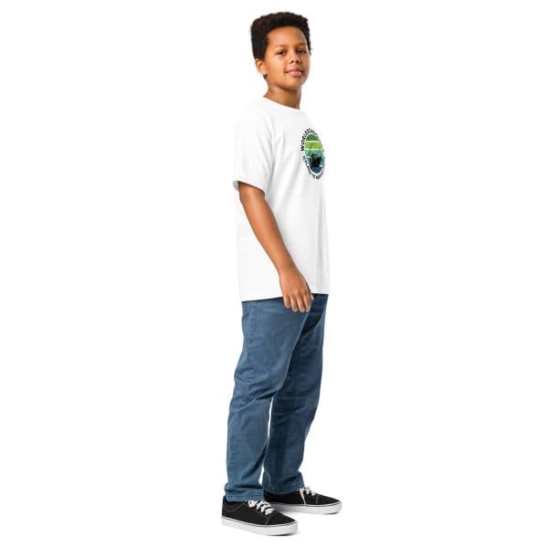 Youth classic tee | Black Font | Iceland