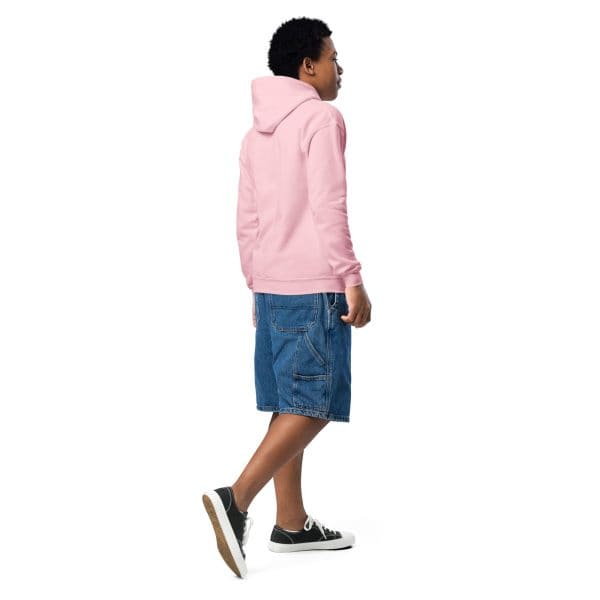 Youth heavy blend hoodie | Black Font | Alaska