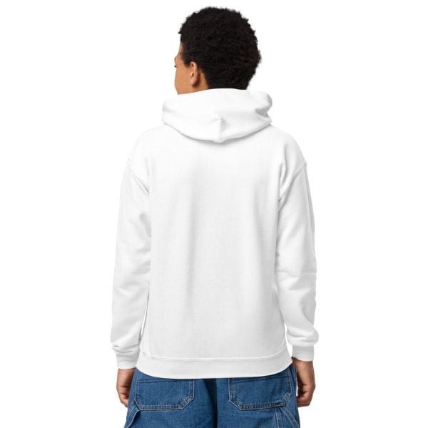 Youth heavy blend hoodie | Black Font | Iceland