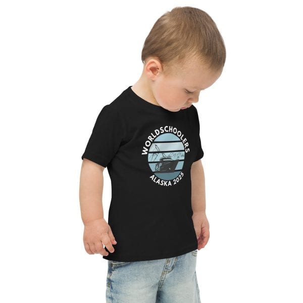Toddler jersey t-shirt | White font | Alaska