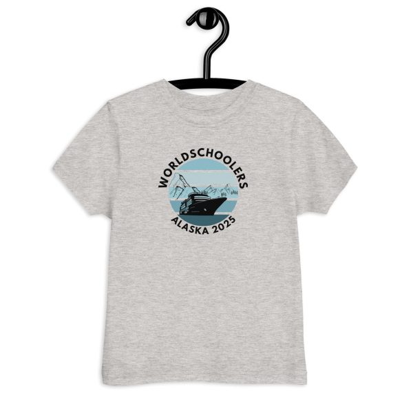 Toddler jersey t-shirt | Black font | Alaska
