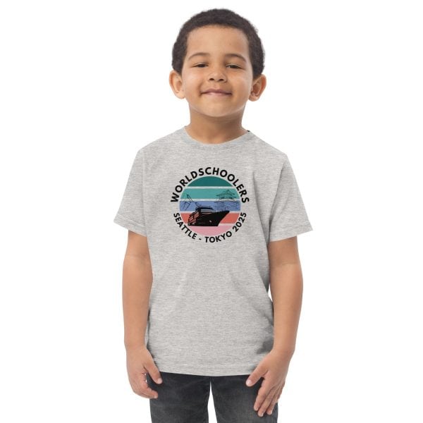 Toddler jersey t-shirt | Black font | Seattle-Tokyo