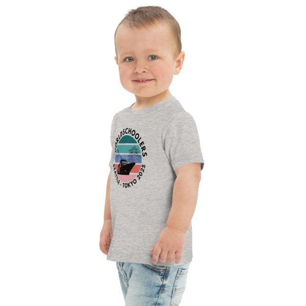 Toddler jersey t-shirt | Black font | Seattle-Tokyo