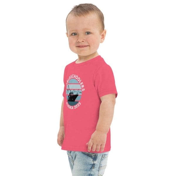 Toddler jersey t-shirt | White font | Alaska