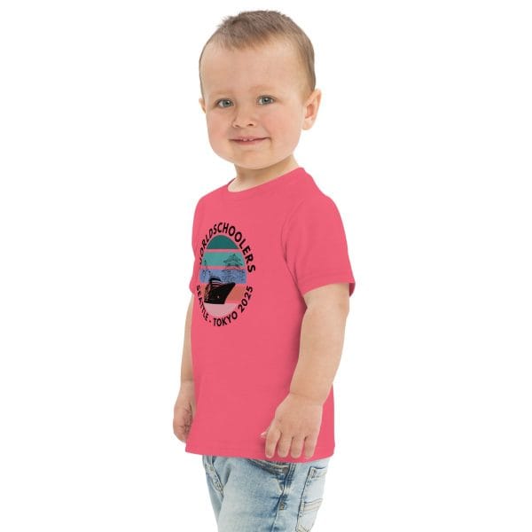 Toddler jersey t-shirt | Black font | Seattle-Tokyo
