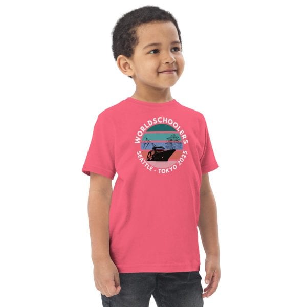 Toddler jersey t-shirt  | White font | Seattle-Tokyo