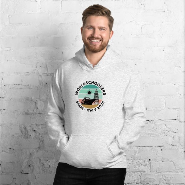 Unisex Hoodie | Black Font | Spain - Italy 2025