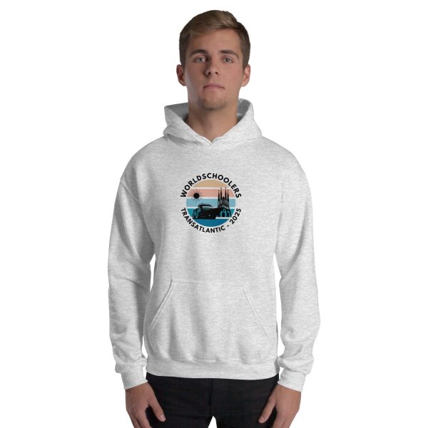 Unisex Hoodie | Black Font | Transatlantic 2025