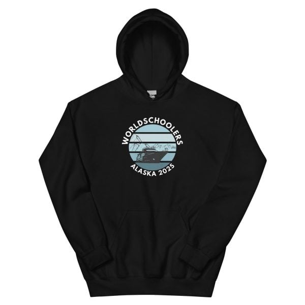 Unisex Hoodie | White Font | Alaska