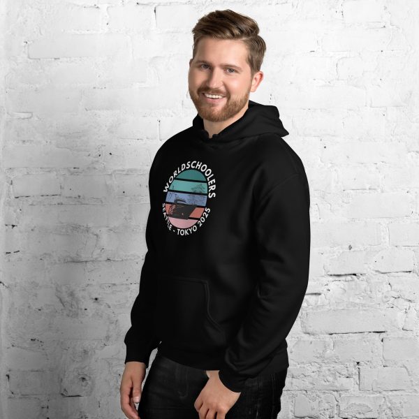 Unisex Hoodie | White font | Seattle-Tokyo