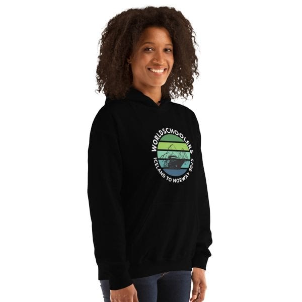 Unisex Hoodie | White Font | Iceland