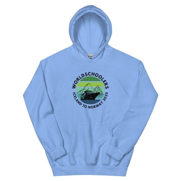 Unisex Hoodie | Black Font |  Iceland