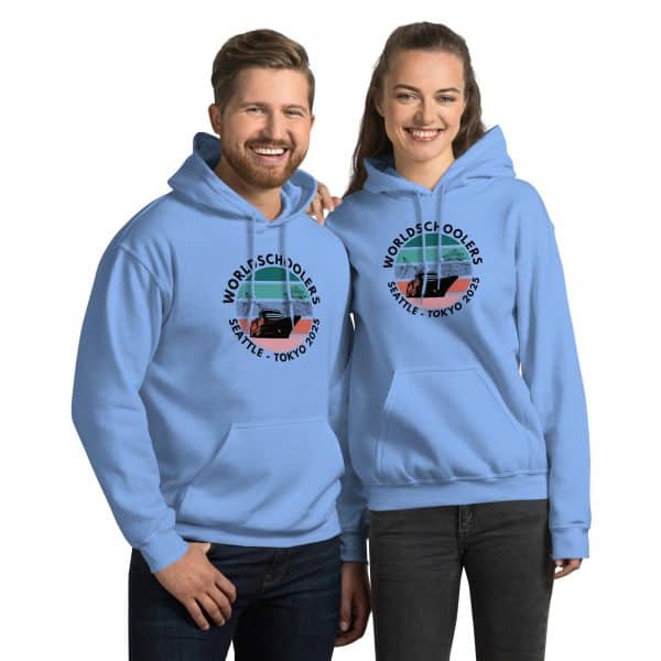Unisex Hoodie | Black font | Seattle-Tokyo