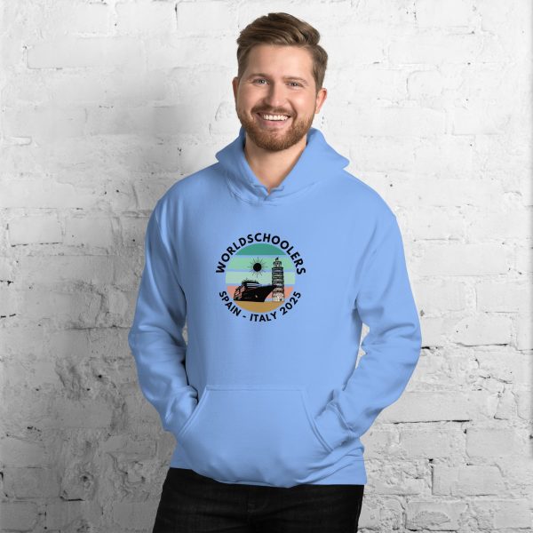 Unisex Hoodie | Black Font | Spain - Italy 2025
