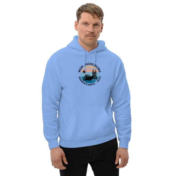 Unisex Hoodie | Black Font | Transatlantic 2025