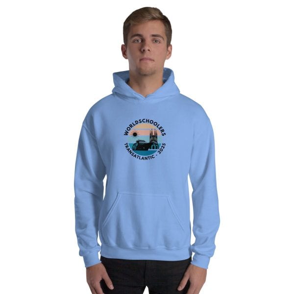 Unisex Hoodie | Black Font | Transatlantic 2025